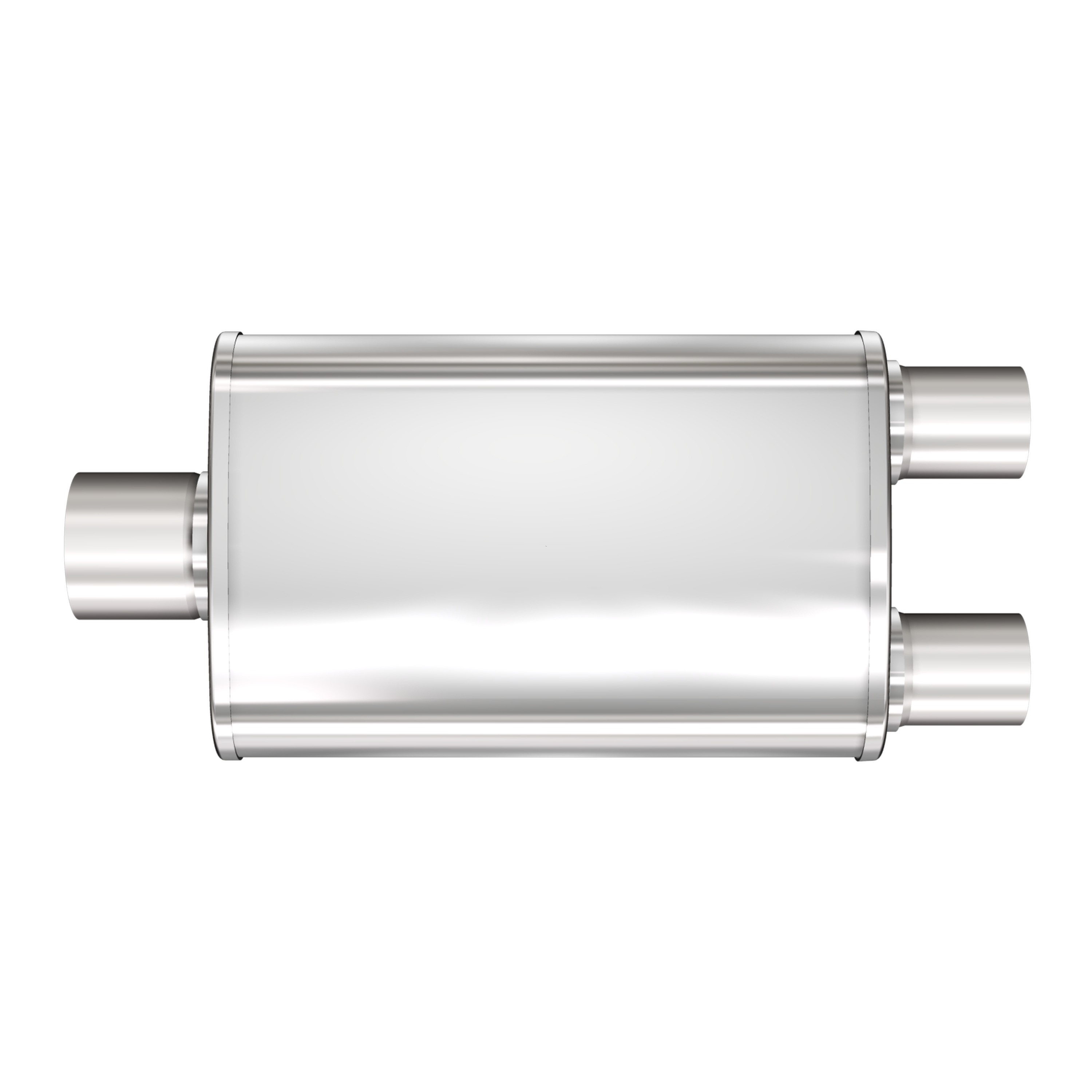 MagnaFlow Exhaust Products 13148 Multi-Chamber Performance Muffler; 2.25/2in. Center/Dual; 4x14x9 Body